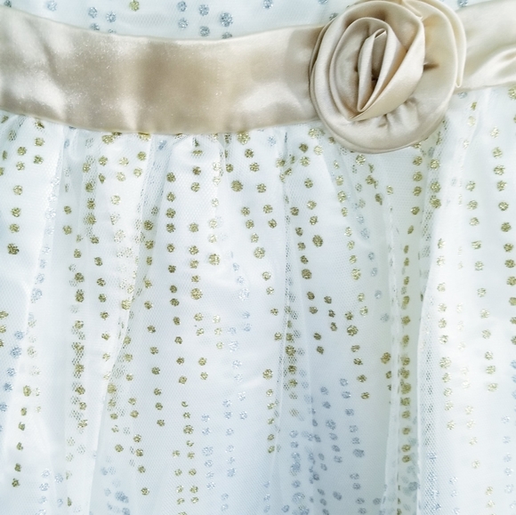 NEW Baby Girl's Sparkly Formal Dress NEW Size 12M - Picture 6 of 14